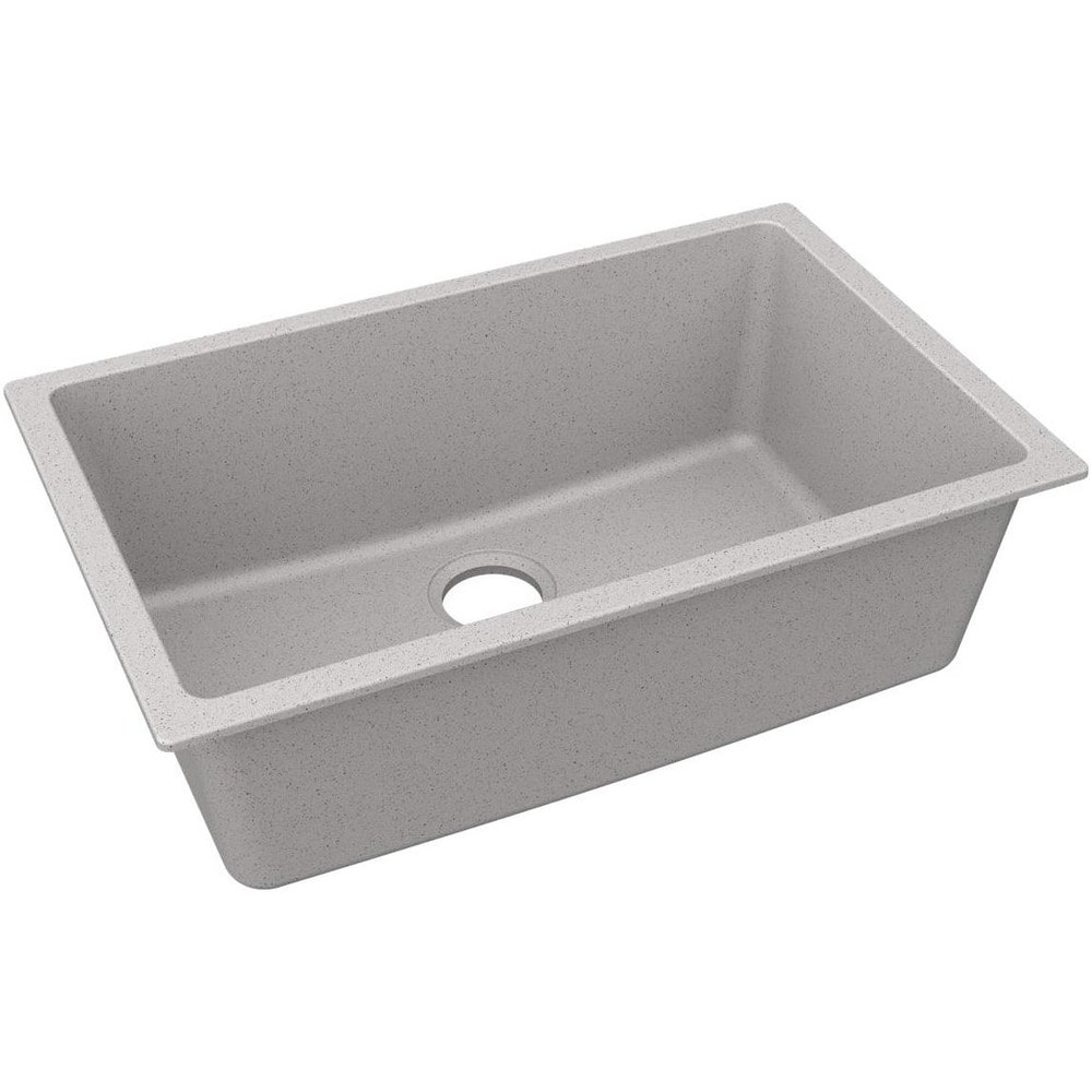 Sinks, Type: Undermount , Mounting Location: Countertop , Number Of Bowls: 1 , Material: Quartz , Faucet Included: No  MPN:ELGRU13022GS0