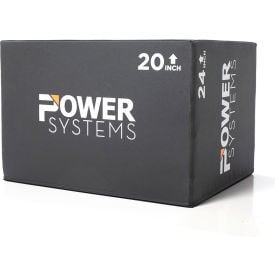 Power Systems 3 in 1 Foam Plyo Box 24