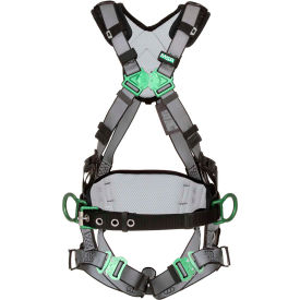 V-FIT™ 10195133 Construction Harness Back & Hip D-Rings Quick-Connect Leg Straps XS 10195133