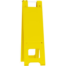 Plasticade® Narrowcade Barricade Sign Stand w/ 2 Panels & No Sheeting 13