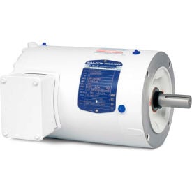 Baldor-Reliance Washdown Motor VEWDM3538 3 Phase 0.5 HP 1800 RPM 208-230/460 Volts TENV 56C FR VEWDM3538