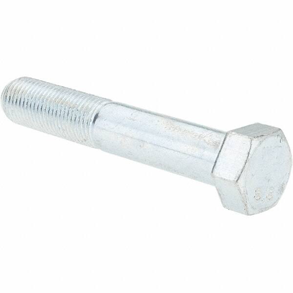 Hex Head Cap Screw: M12 x 1.25 x 70 mm, Grade 8.8 Steel, Zinc-Plated MPN:C87909