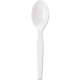 Dixie® DIXTM23C7 Individually Wrapped Teaspoons Polystyrene White 1000/Carton DIX TM23C7