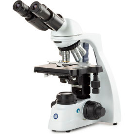 Euromex BScope Binocular Microscope w/ E-Plan EPLi 4/10/S40/S100x EBS-1152-EPLI