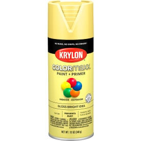 Krylon® Colormaxx™ Paint & Primer 12 oz. Gloss Bright Idea - Pkg Qty 6 K05507007