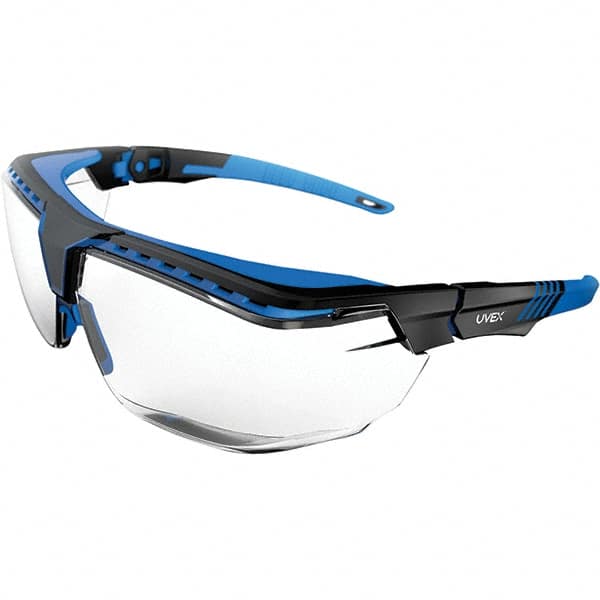 Safety Glass: Anti-Reflective & Scratch-Resistant, Polycarbonate, Clear Lenses, Full-Framed, UV Protection MPN:S3853