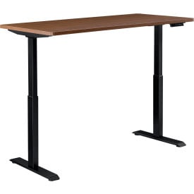 Interion® Electric Height Adjustable Desk 48