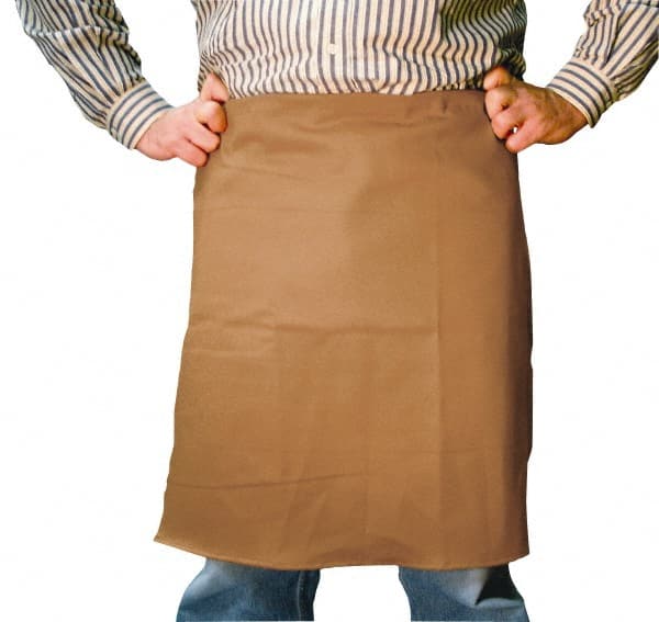 Disposable Waist Apron: Fire-Resistant Protection, Brown MPN:W24W