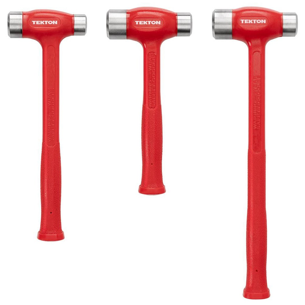 Hammer & Mallet Sets, Set Type: Dead Blow Hammer Set , Head Material: Polyurethane , Handle Material: Polyurethane , Head Weight (Oz): 36, 43, 50  MPN:HDB94001