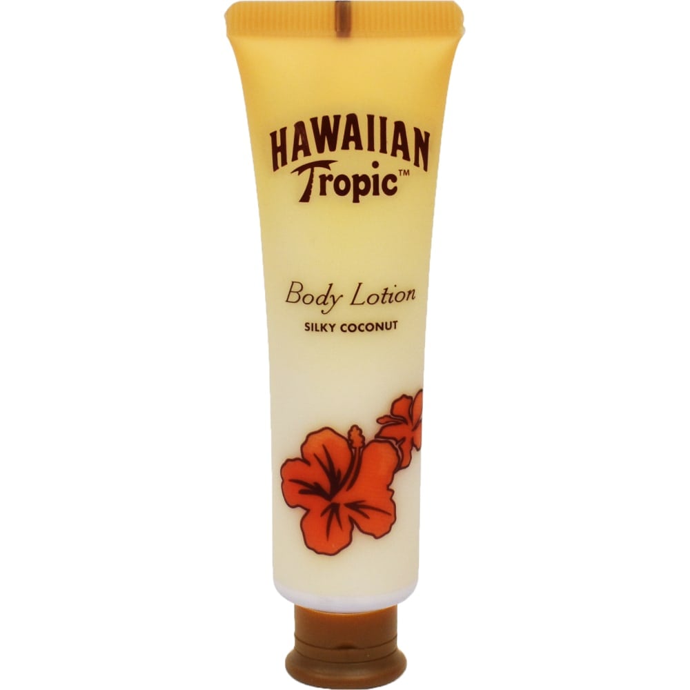 Hotel Emporium Hawaiian Tropic Body Lotion, 1.35 Oz, Silky Coconut, Case Of 144 Tubes MPN:HWT-BL-40ML