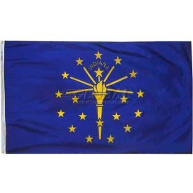 4X6 Ft. 100 Nylon Indiana State Flag 141670