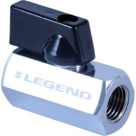 Legend Valve® CP Mini Ball Valve Brass 1/4