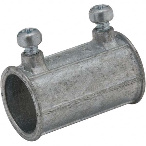 Conduit Coupling: For EMT, Die Cast Zinc, 1-1/2