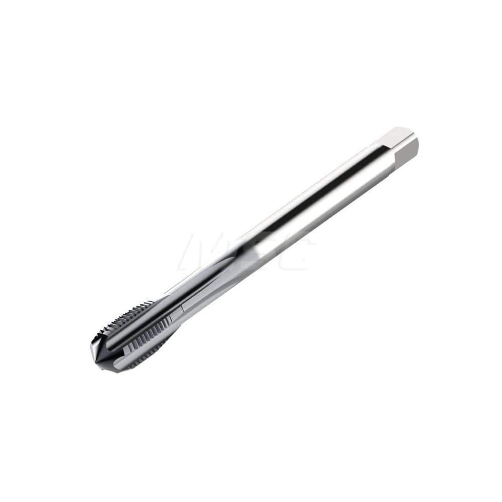 Straight Flute Tap: M10x1.25 Metric Fine, 5 Flutes, Modified Bottoming, 6HX Class of Fit, Powdered Metal High Speed Steel, TiAlN Coated MPN:03305467