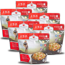 ReadyWise 05-903 Outdoor Teriyaki Chicken & Rice 2 Servings/Pouch 6/Pack 05-903