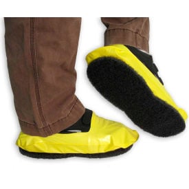 PAWS Vinyl Stripping Shoe Covers Men's Yellow Size 8-11 1 Pair 13032