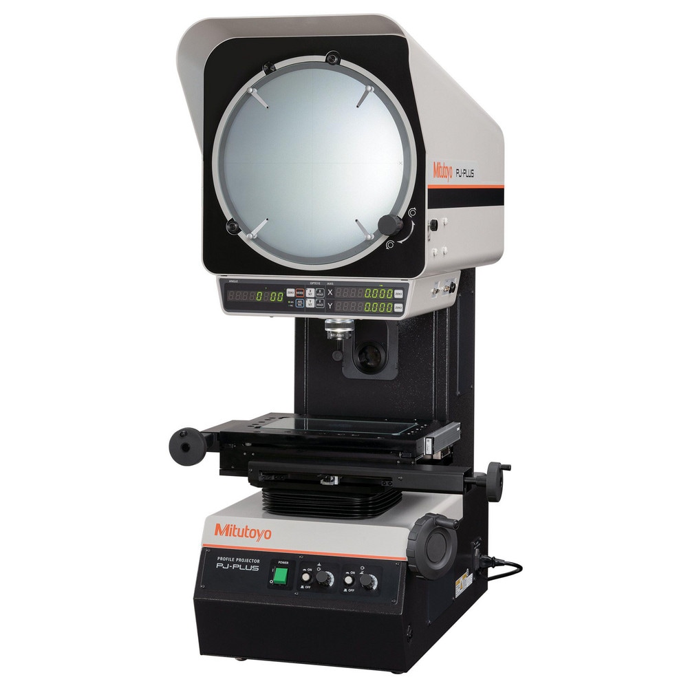 Optical Comparators & Profile Projectors, Image Type: Inverted , Orientation: Vertical , Magnification: 10x , Screen Diameter (Decimal Inch): 12.4000  MPN:302-802-10A