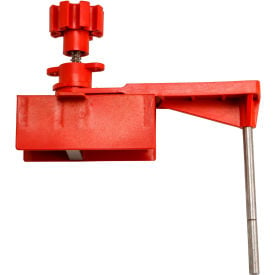 Brady Universal Ball Valve Lockout Valve Lockout Red 65401