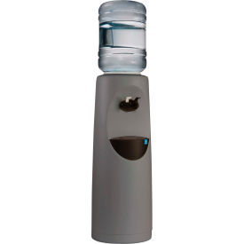 Aquaverve Koncept Model Commercial RoomTemp/Cold Bottled Water Cooler Dispenser - Grey W/ Black Trim RC110B-40