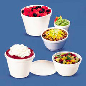 Dart® DCC8SJ20 Food Container 8 oz.Foam White 1000/Carton DCC 8SJ20