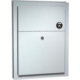 ASI® Partition Mounted Dual Access Napkin Disposal - 0472 10-0472