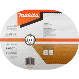 Makita® INOX Thin Cut-Off Wheel 60 Grit Type 1 9