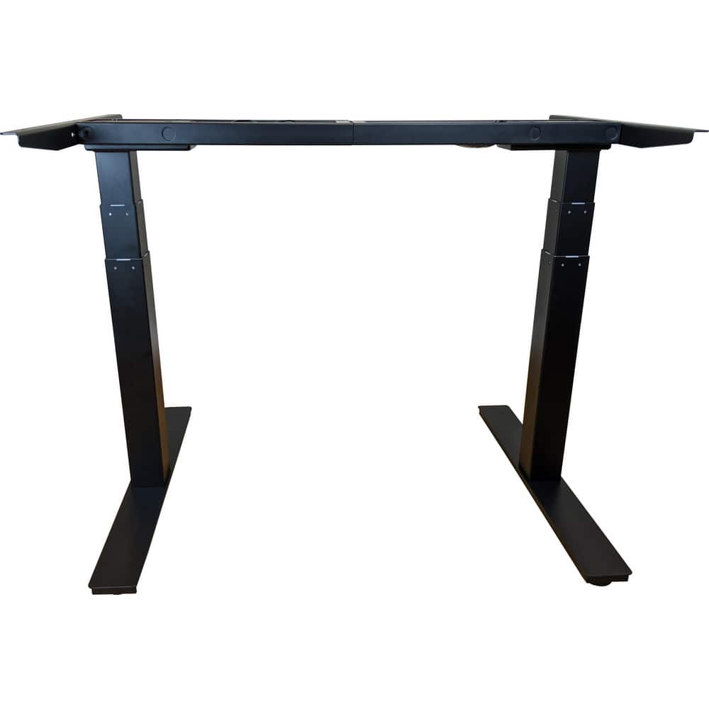 Height-Adjustable Desk Bases, Base Material: Steel , Minimum Height (Inch): 26 , Maximum Height (Inch): 52 , Width (Inch): 42 , Depth (Inch): 23  MPN:RUB