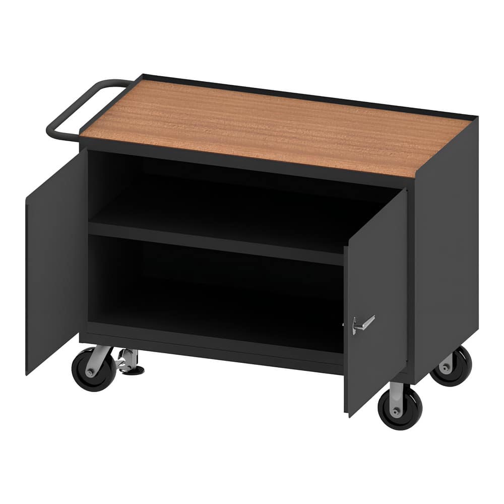 Mobile Work Centers, Center Type: Mobile Bench Cabinet , Load Capacity: 2000 , Depth (Inch): 54-1/8 , Height (Inch): 37-3/4 , Number Of Bins: 0  MPN:3412-TH-FL-95