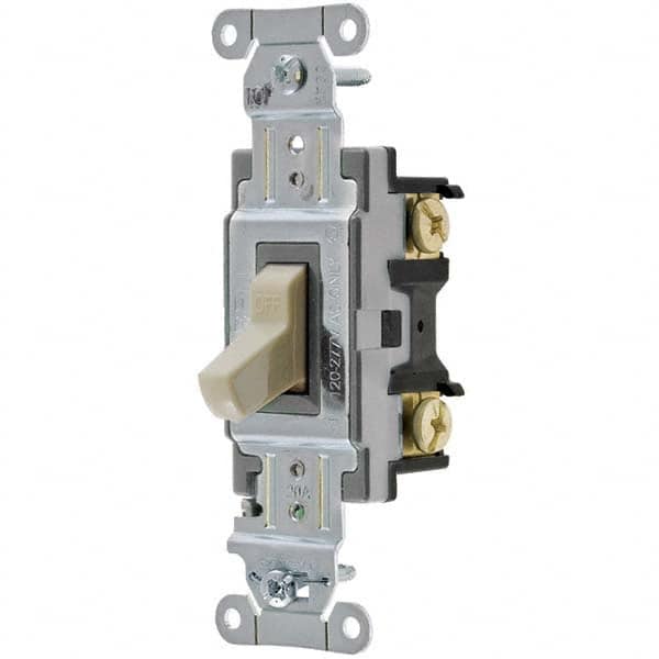 Toggle Switches, Switch Type: Medium Duty , Switch Sequence: Off-On , Contact Form: SPST , Actuator Type: Toggle , Terminal Type: Screw  MPN:CSB120I