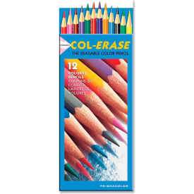 Prismacolor Col-Erase Pencils Tuscan Red Terracotta Blue Carmine Red Lead 12/Set 20516