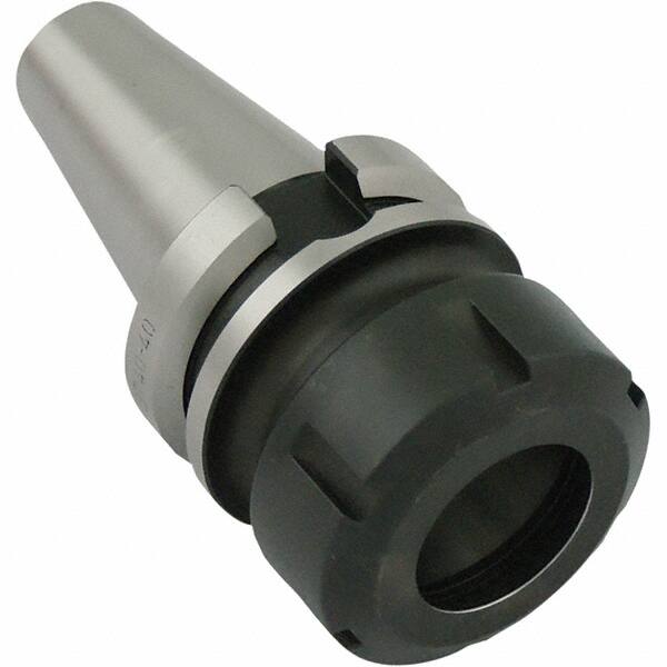 Collet Chuck: 3 to 26 mm Capacity, ER Collet, Taper Shank MPN:7-178-442
