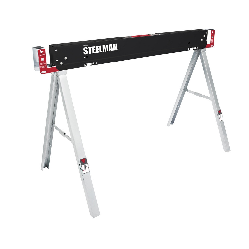 Single Work Table and Folding Sawhorse MPN:67103