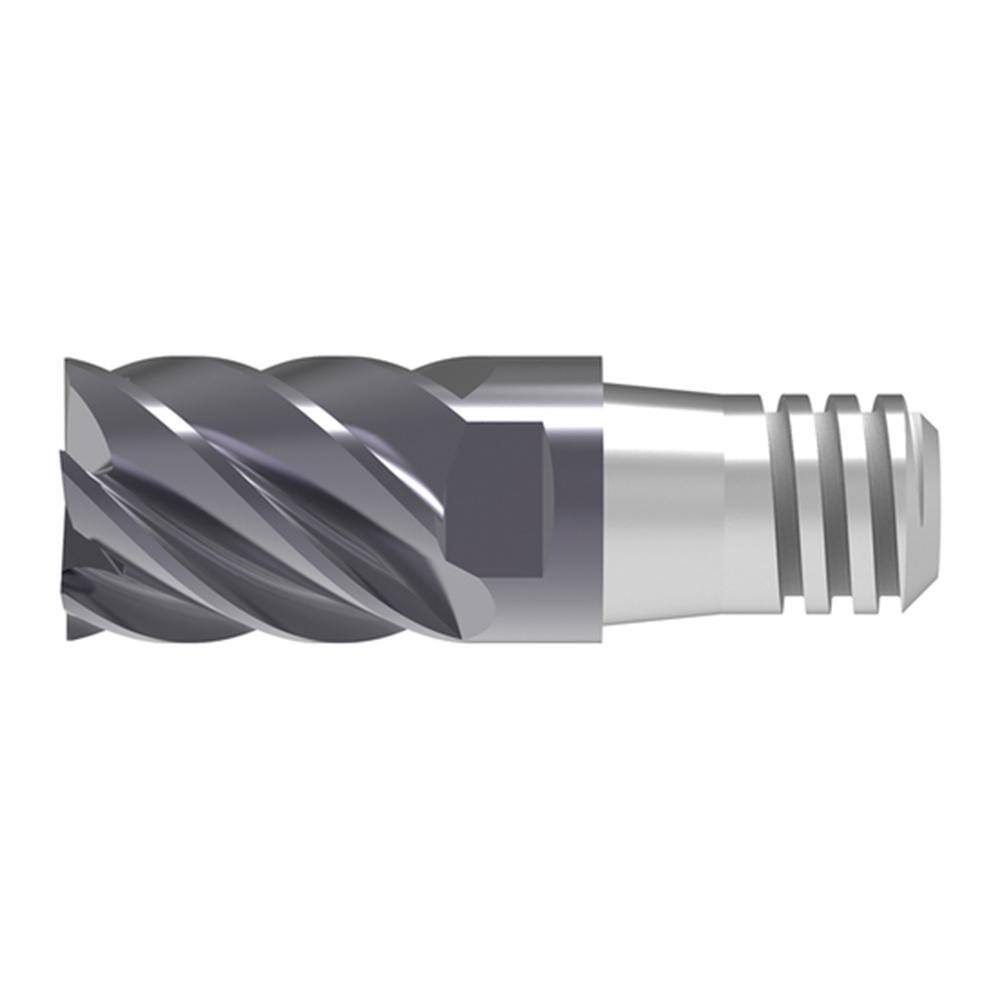 Square End Mill Heads, Mill Diameter (Decimal Inch): 0.4000 , Mill Diameter (mm): 10.00 , Length of Cut (mm): 12.5000 , Connection Type: SAM  MPN:52863100