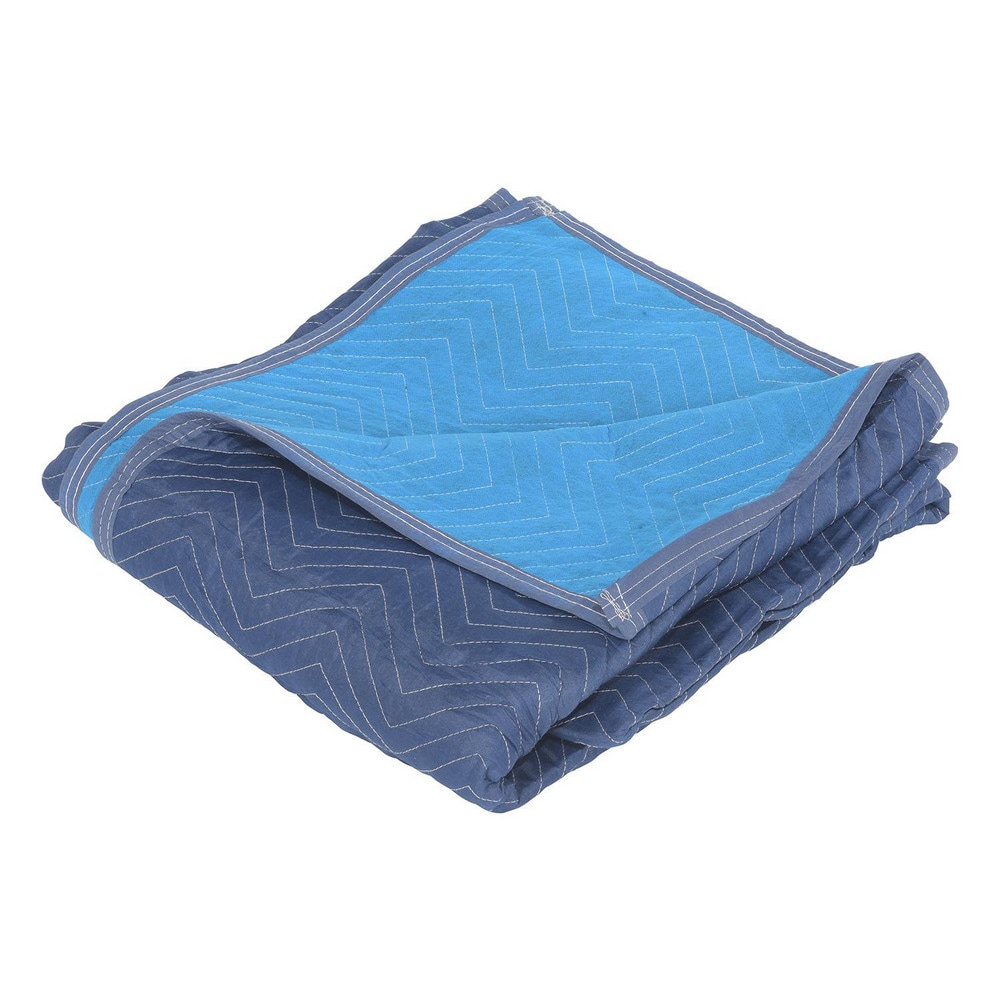 Tarps & Dust Covers, Material: Cotton, Polyester , Shape: Rectangle , Width (Inch): 72 , Thickness (mil): 1 , Color: Blue  MPN:QPC-7280-VP-1PK