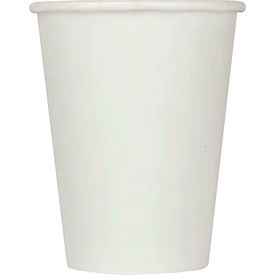 Karat® Double Poly Paper Cold Cups 9 oz. Capacity White 1000/Carton C-KCP9W