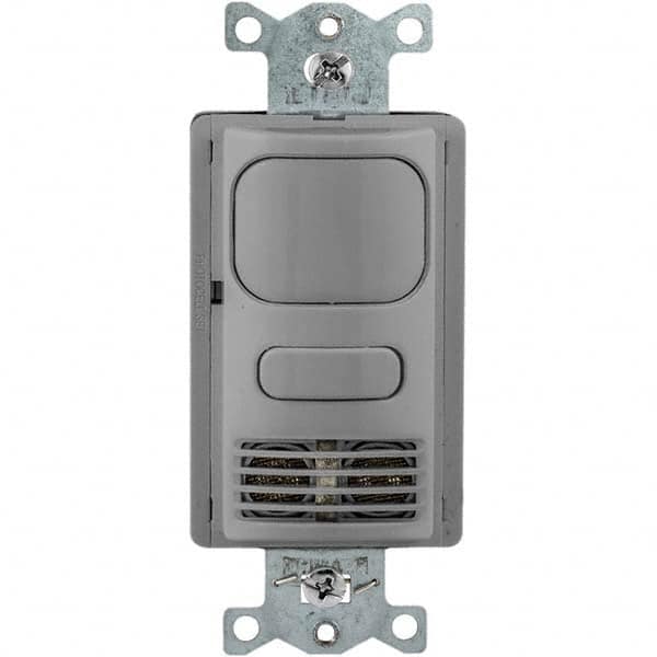 Motion Sensing Wall Switches, Switch Type: Occupancy or Vacancy Sensor Duel Switch , Sensor Type: Ultasonic, Infared , Coverage (Sq. Ft.): 1000  MPN:AD2000GY1