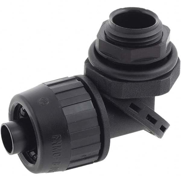 Conduit Connector: For Liquid-Tight, Nylon, 1/2