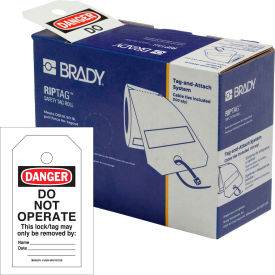 Brady® 150504 RipTag™ Safety Tag Roll Do Not Operate 3