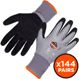 Ergodyne® ProFlex® 7501 Coated Waterproof Winter Work Gloves Small Gray Case 17932******