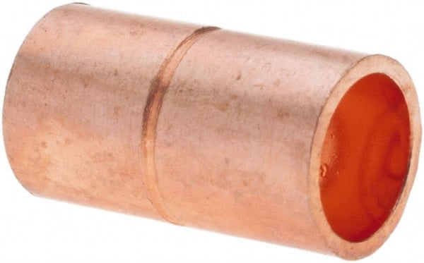 Wrot Copper Pipe Coupling: 1/8