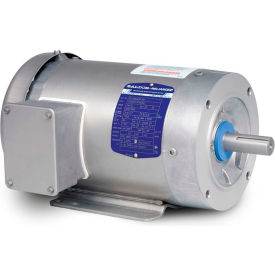 Baldor-Reliance Washdown Motor IDCSWDM3554T 3 Phase 1.5 HP 1760 RPM 230/460 Volts TENV 145TC FR IDCSWDM3554T