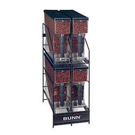 Multi-Hopper Grinder & Storage System Hopper Rack Mhg 4 Position 36760.0001