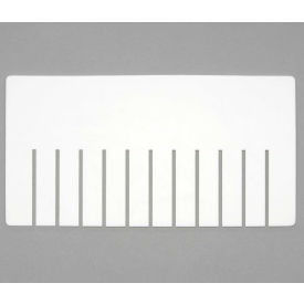 Dandux Width Divider 50P0018073 for Dividable Stackable Box 50P0114080 White - Pkg Qty 6 50P0018073