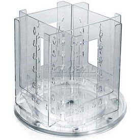 Approved 252317 4-Pocket Tri-Fold Size Brochure Holder On Revolving Base 6