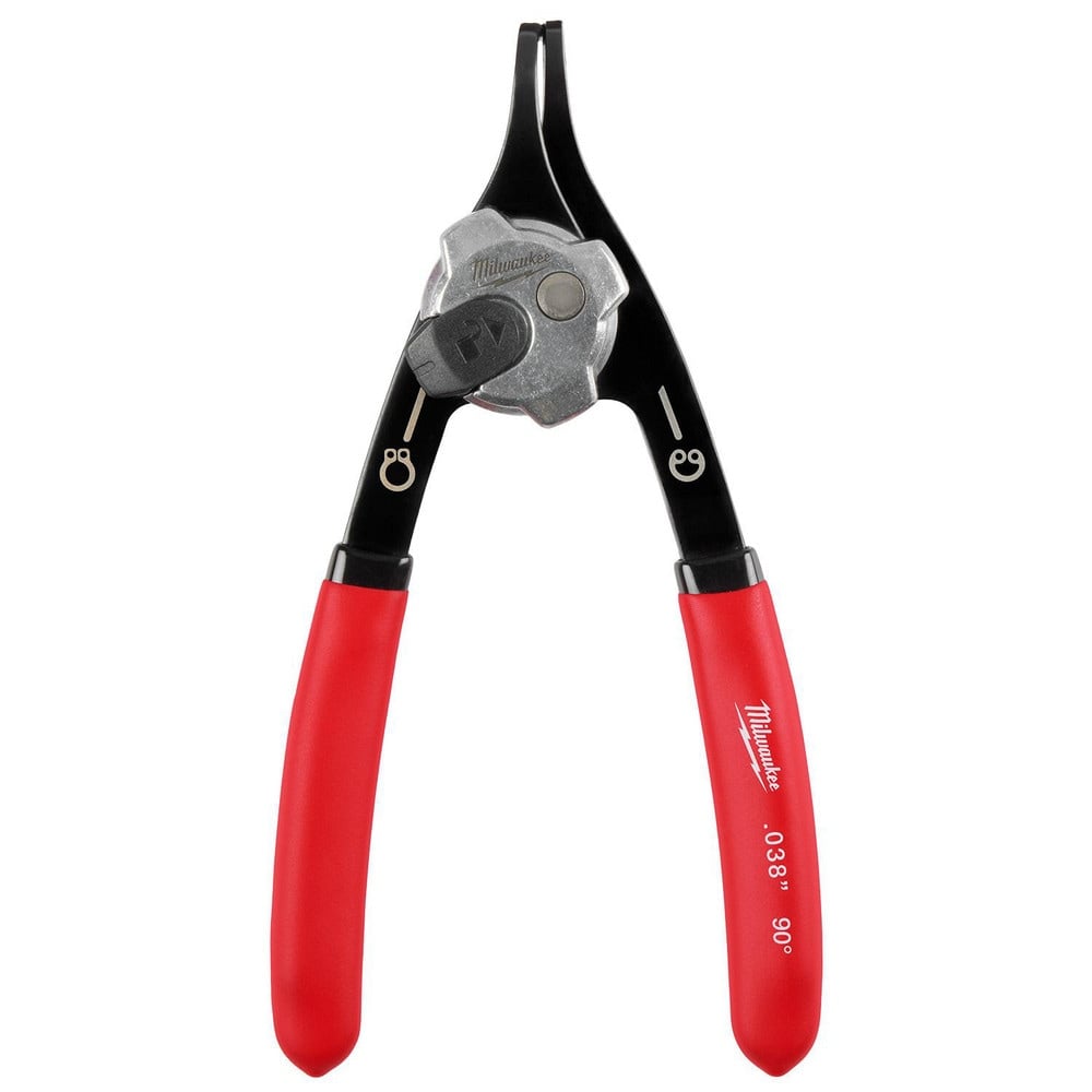 Retaining Ring Pliers, Tool Type: Convertible Pliers , Type: Snap Ring Pliers , Tip Angle: 90.00 , Tip Diameter (Decimal Inch): 0.038  MPN:48-22-6532