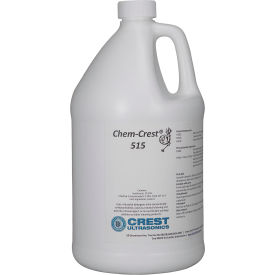 Chem Crest 515 Near Neutral General Wash Solution - 4 x 1 Gallon Bottle - Crest Ultrasonic 700515C 700515C