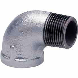 1-1/2 In Galvanized Malleable 90 Degree Street Elbow 150 PSI Lead Free 0811017011
