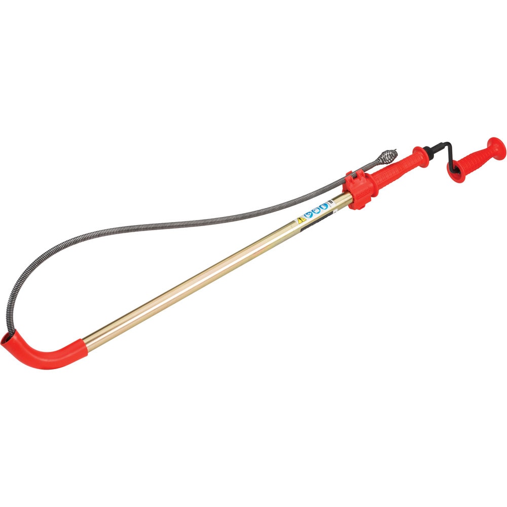 Closet & Drain Augers, Cable Type: Bulb Auger , For Max Pipe Size: 3in (Inch), For Minimum Pipe Size: 1in (Inch) MPN:56658