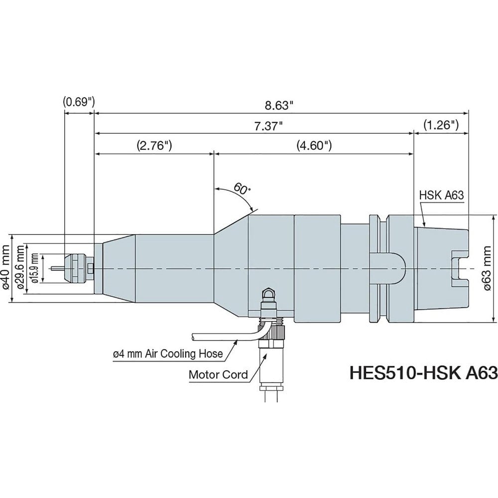 Electric High-Speed Spindles, Brushless Motor: Yes , Automatic Tool Changeable: Yes  MPN:7897