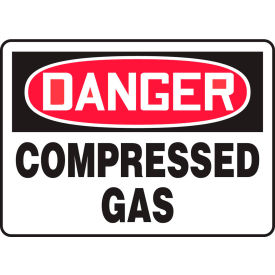 Accuform MCPG104VS Danger Sign Compressed Gas 14